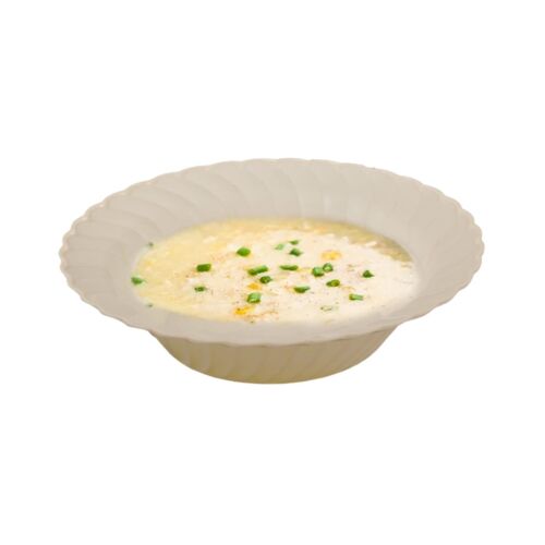 Disposable Plastic Round Soup Bowls, Vintage Flair Salad/Dessert Bowls 180pcs - Picture 21 of 30
