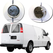 Slick Locks Puck Lock Kit for Chevy/GMC Express/Savana Vans (GM-FVK-1-TK) Hinged