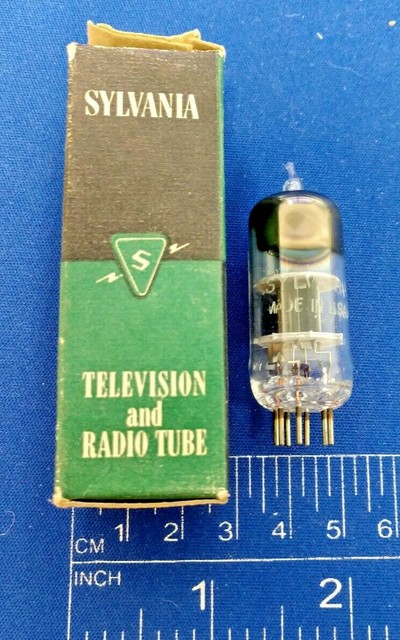 SYLVANIA 6J6 ELECTRON TUBE VINTAGE | eBay