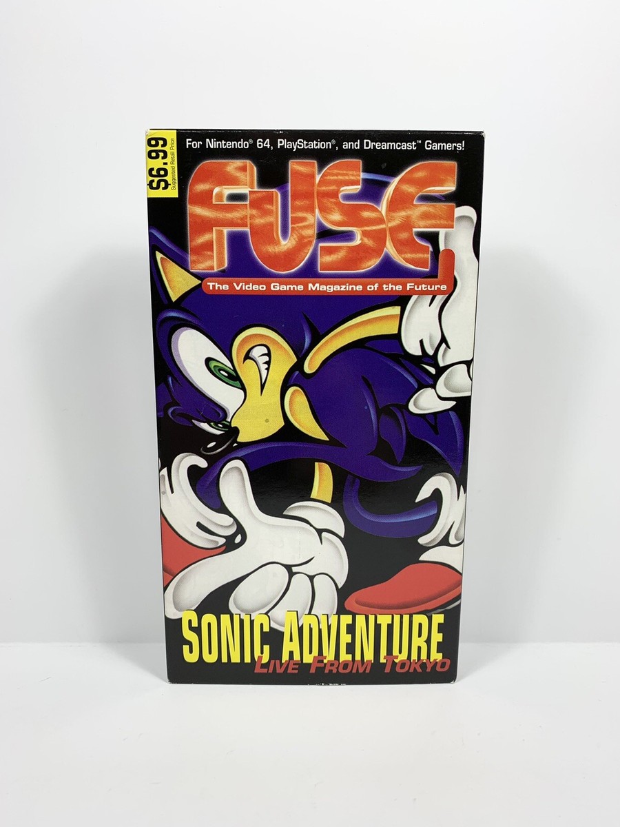 Fuse Video Game Magazine Sonic Adventure Tokyo N64 Sega PS1