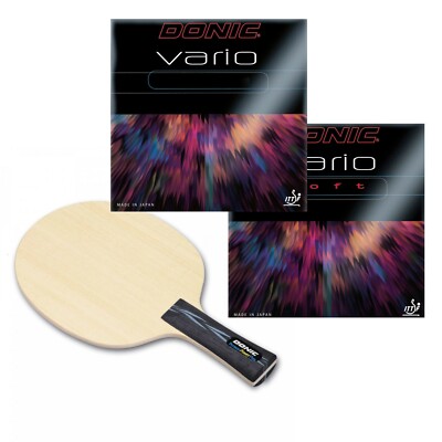 Profi Tischtennisschläger Donic Persson Powerplay mit Vario Beläge Allround+ 
