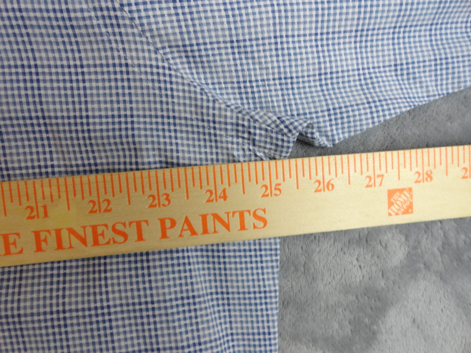 Thomas Dean Blue Patterned Button Down Collared D… - image 4