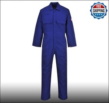 Image of PORTWEST Bizweld FR Coverall Flame Resistant Welding Safety Boiler Suit BIZ1