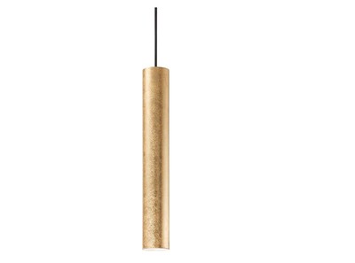 Zylinder Pendelleuchte 1-flammig   6 cm dimmbar Gold warmweiss NEU *
