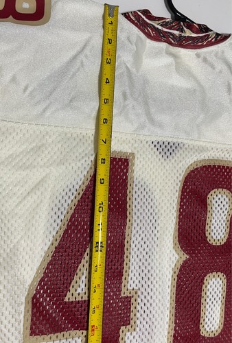 FLORIDA STATE SEMINOLES 48 Vintage Team Issued ACC White Football Jersey Nike - Picture 12 of 15