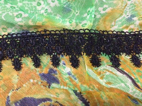 Hardy'sTextile Ribbon,Embroidered,Vintage,Wedding dress,sewing craft Lace Trim - Foto 100 di 234
