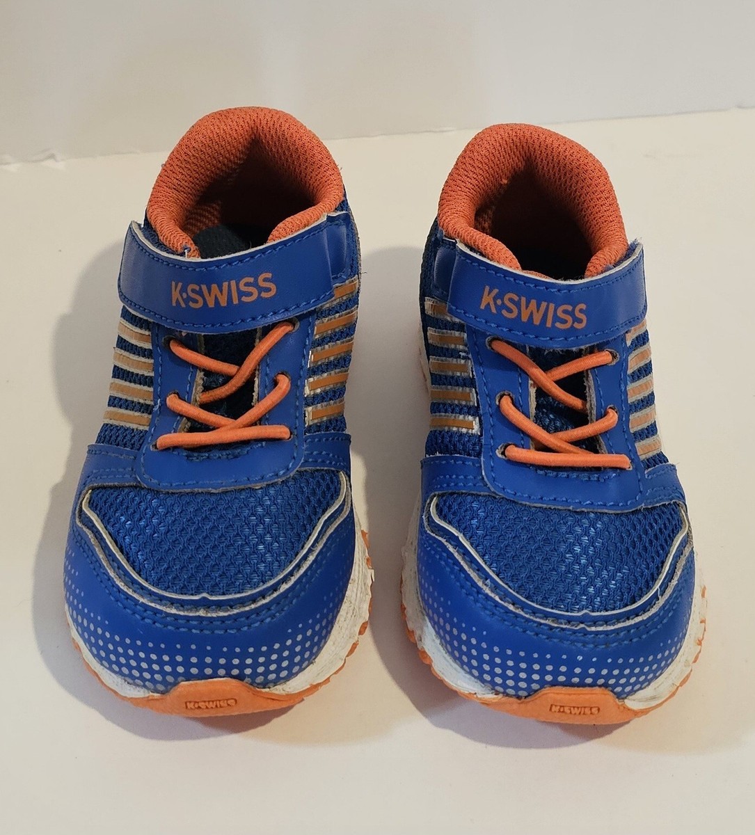 K-Swiss Blue and Orange Athletic Shoes kswiss-83377-427-website.jpg main image 2
