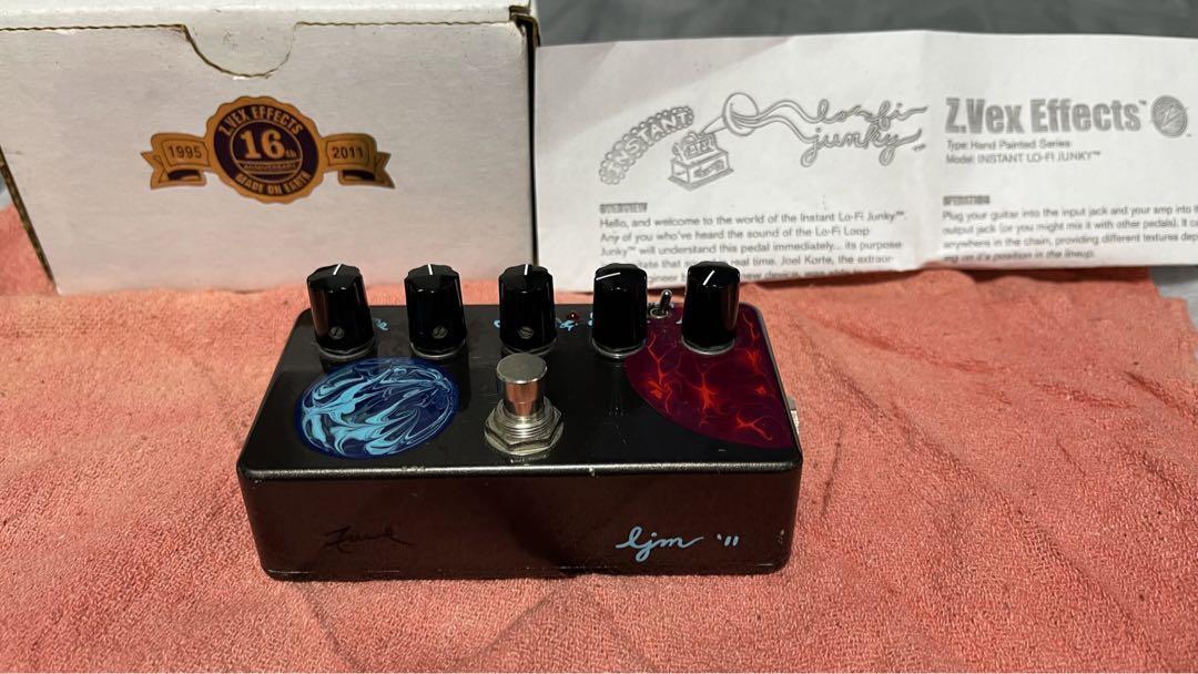 Zvex Instant Lo-fi Junky 限定 ハンドペイント ZVEX Instant Lo-Fi Junky