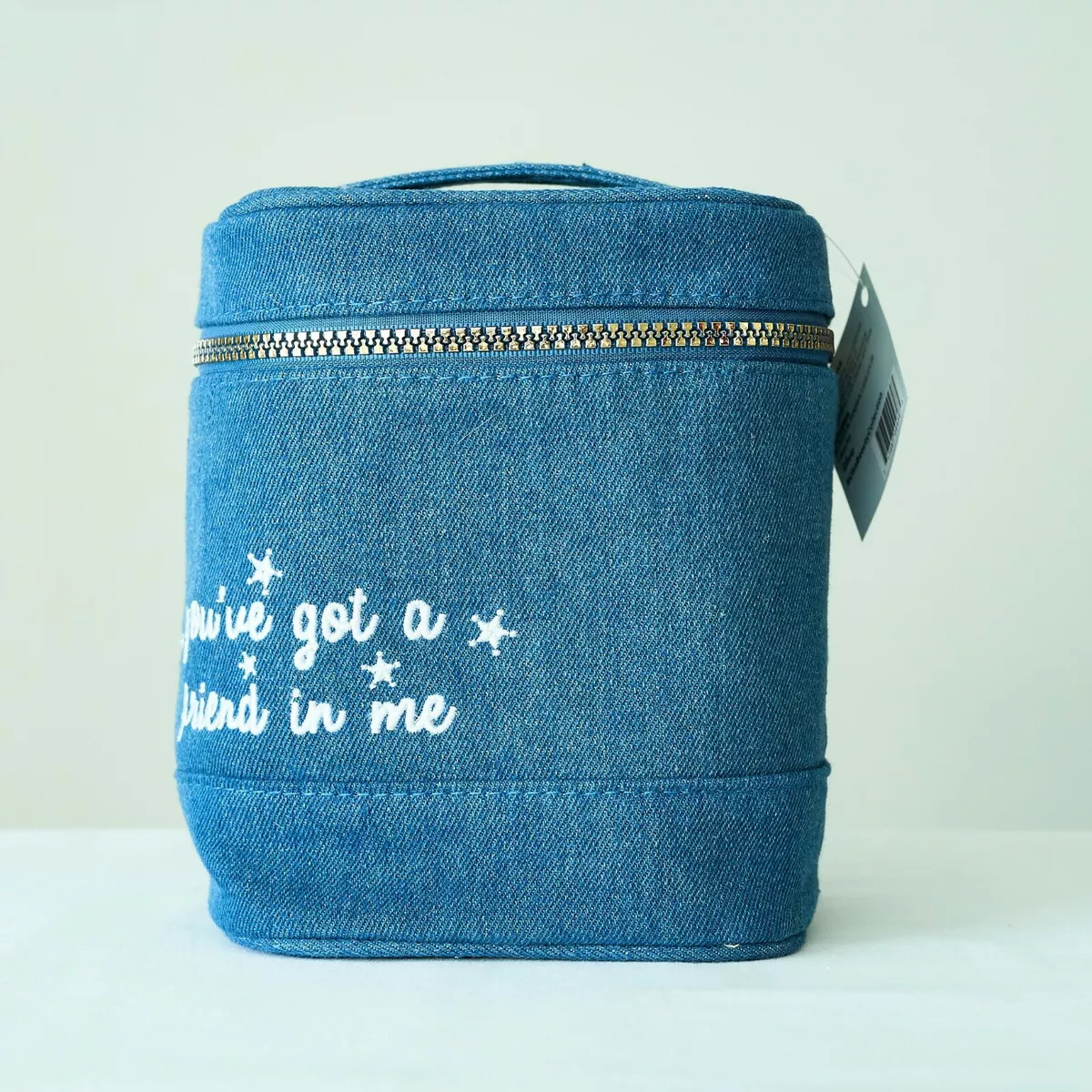 NEW! Ulta PIXAR Toy Story Cosmetic Bag You've Got a Friend in Me Denim Blue  NWT | eBay