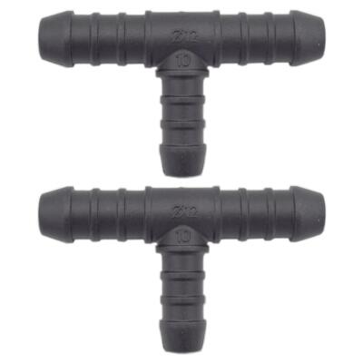 2 x YOU.S Schlauchverbinder Zwischenstück RGV Ø 12x10x12 mm - T-Stück Reduzierer