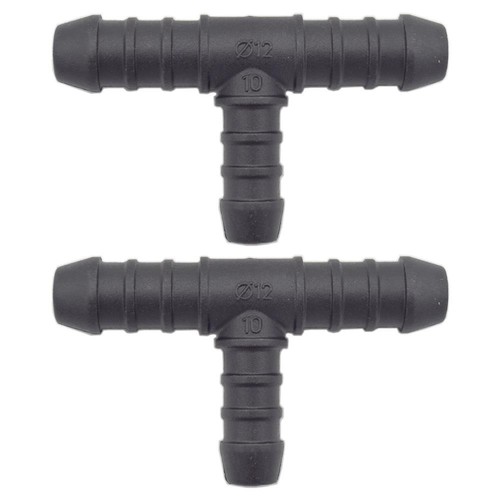 Raccordo a T in plastica D.25 a compressione per tubo polietilene QUICK