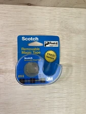 Vintage NOS 1990 3M Scotch Removable Magic Tape 811-S 1