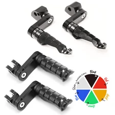 1.5 inch Extended Front Rear Footrests R-FIGHT For Vmax 1700 09-13 14 15 16 17