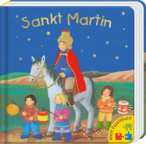 Thumbnail - Sankt Martin Mein Puzzlebuch. Farbenprächtiges Pappbilderbuch Ab 3