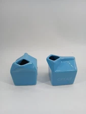 (Lot Of 2) Home Essentials Cream Ceramic Containers