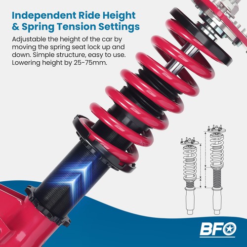 New Coilover Shock for Subaru Impreza GDA GDB 2002-2007 Absorber - Picture 5 of 12