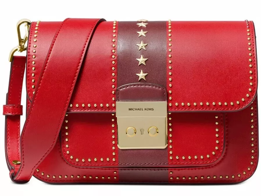 MICHAEL Michael Kors Women's Red Shoulder Bags with Cash