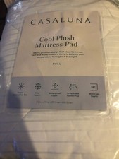 Casaluna Mattress Pad Waterproof Moisture-Wicking Cooling, Full
