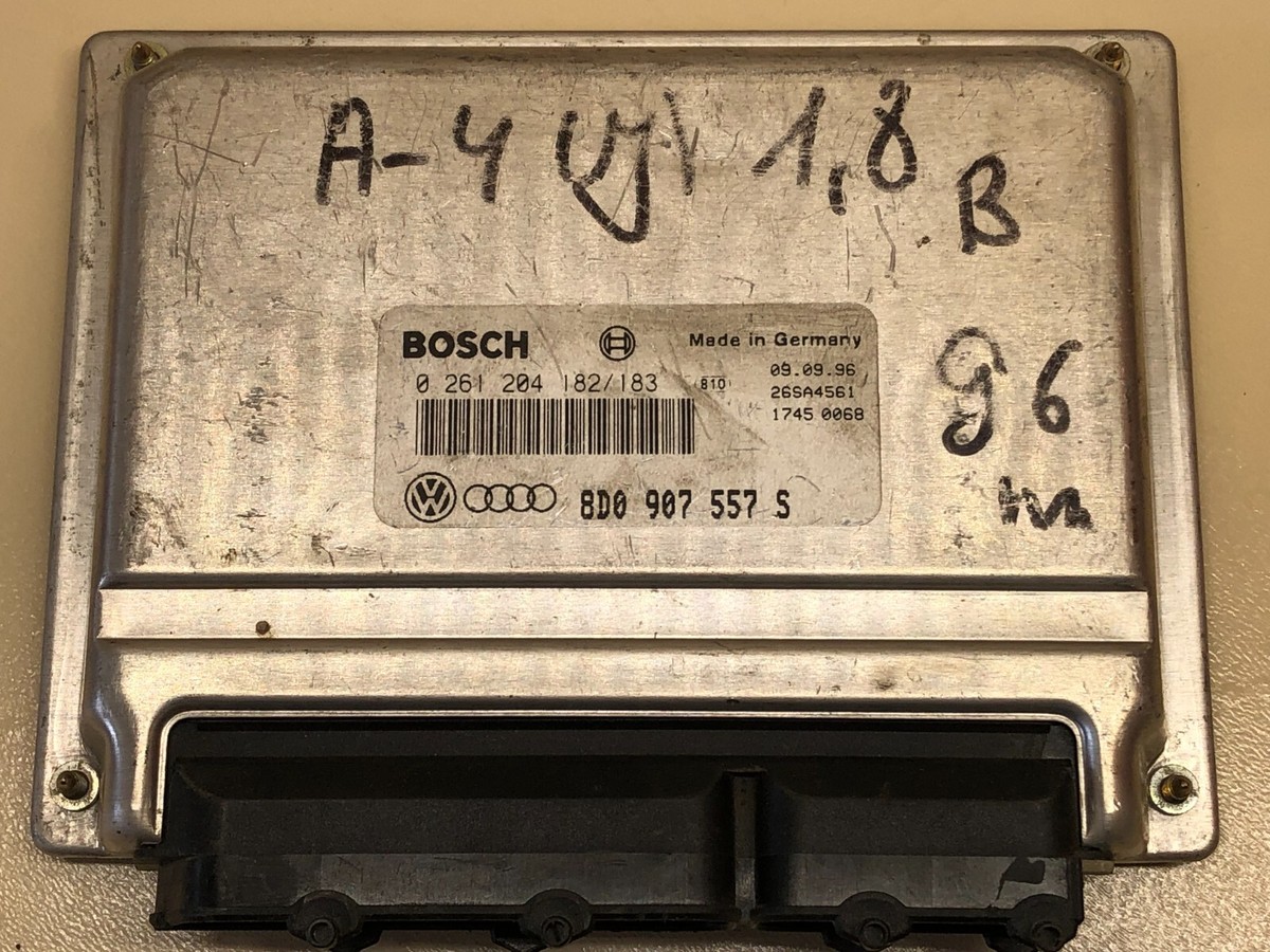 VW Audi A4 B5 S4 1.8 1995 Engine Control Module Unit 0261204182183