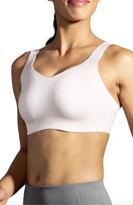 Brooks Dare Underwire Run Bra Size 42F Light Pink Rosewater NWT - Main Image
