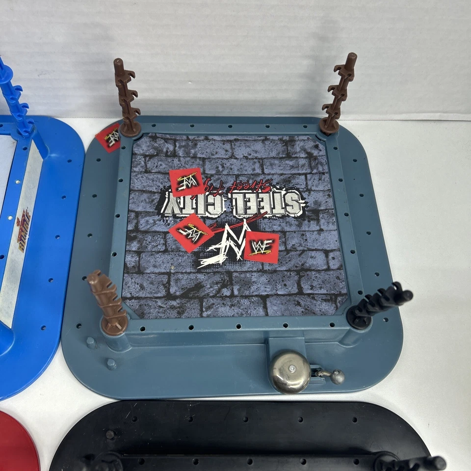 Lote Mini Micro Anillos WWF 1997 Jakks Incompleto Para Piezas Foto 3 de 4