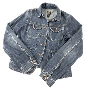 lucky brand white jean jacket