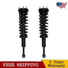 Pair For 2007-2020 Toyota Tundra 4WD Front Complete Shock Struts & Coil Springs
