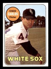 1969 Topps Baseball #54 Cisco Carlos NM/MT *e2
