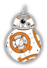 Star Wars Cartoon BB 8 Sticker Bumper Decal - ''SIZES''