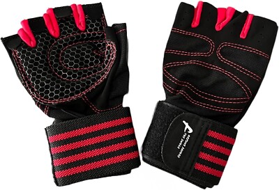 Workout Gloves with Wrist Support For Men. Strength Training, Weightlifting, Gym