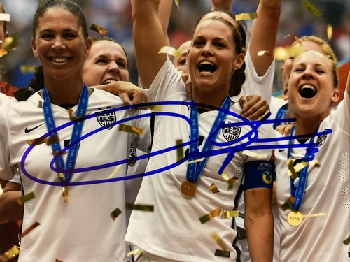 Christie Rampone Signed Team USA 2015 FIFA World Cup 8x10 Photo Steiner - Picture 2 of 4