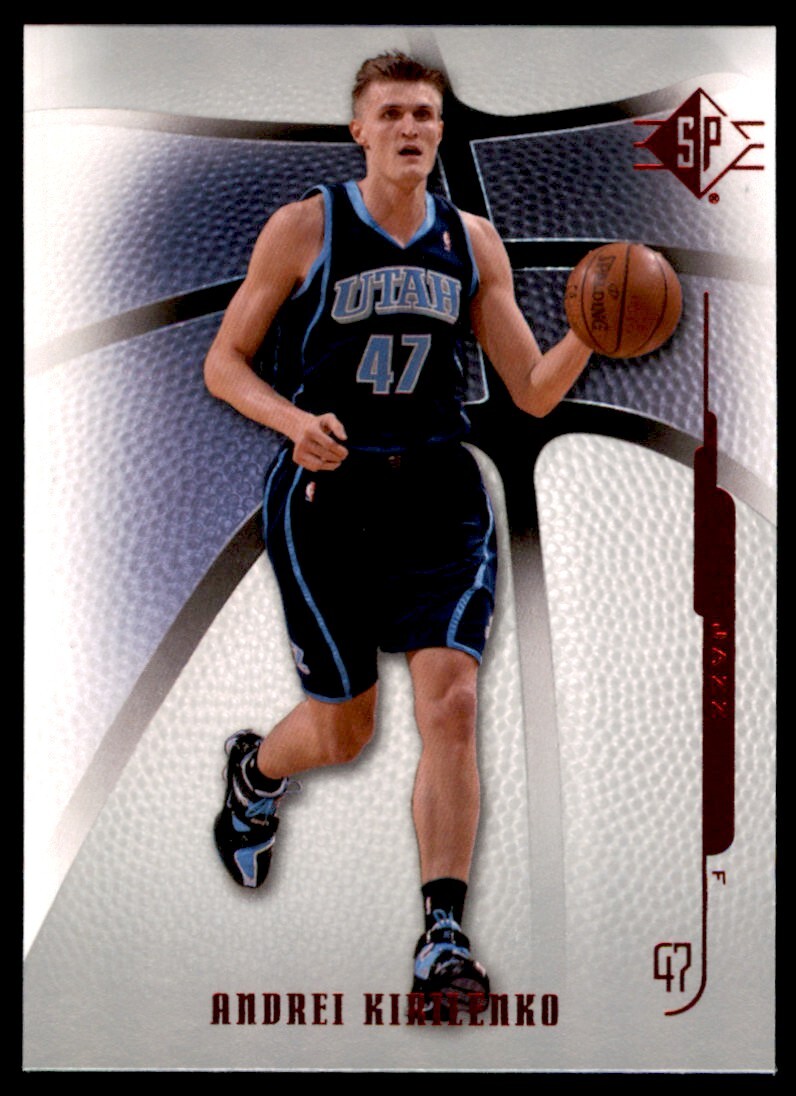 2008-09 SP Authentic Andrei Kirilenko Utah Jazz #72