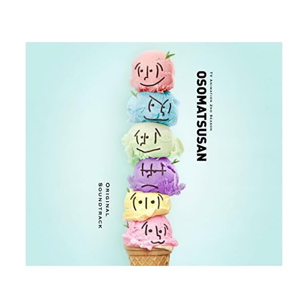 [CD] Osomatsu san 2nd Season Original Sound Track Album Official Collectible