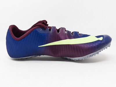 Sz 10.5] Nike JaFly 3 Track Spikes Bordeaux Purple Lime  display picture 1