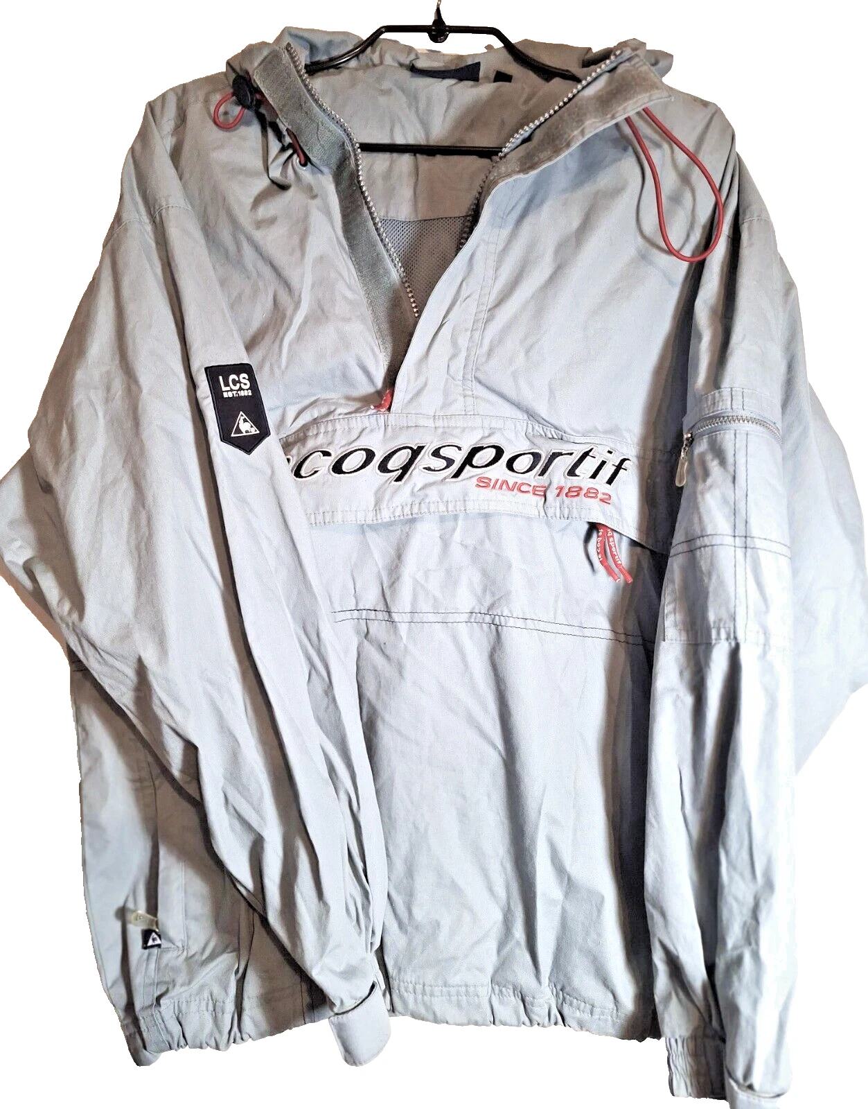 Le CoqSportif hooded vintage jacket Size XLY
