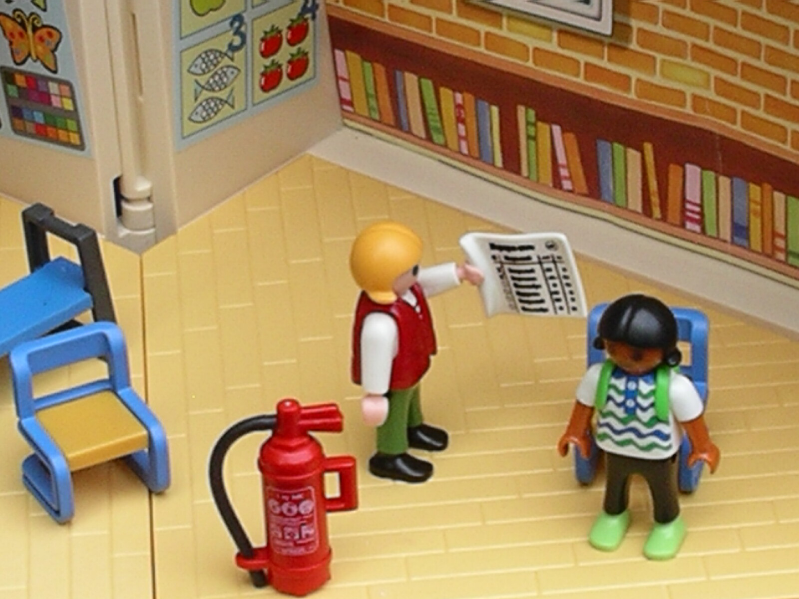 playmobil school house