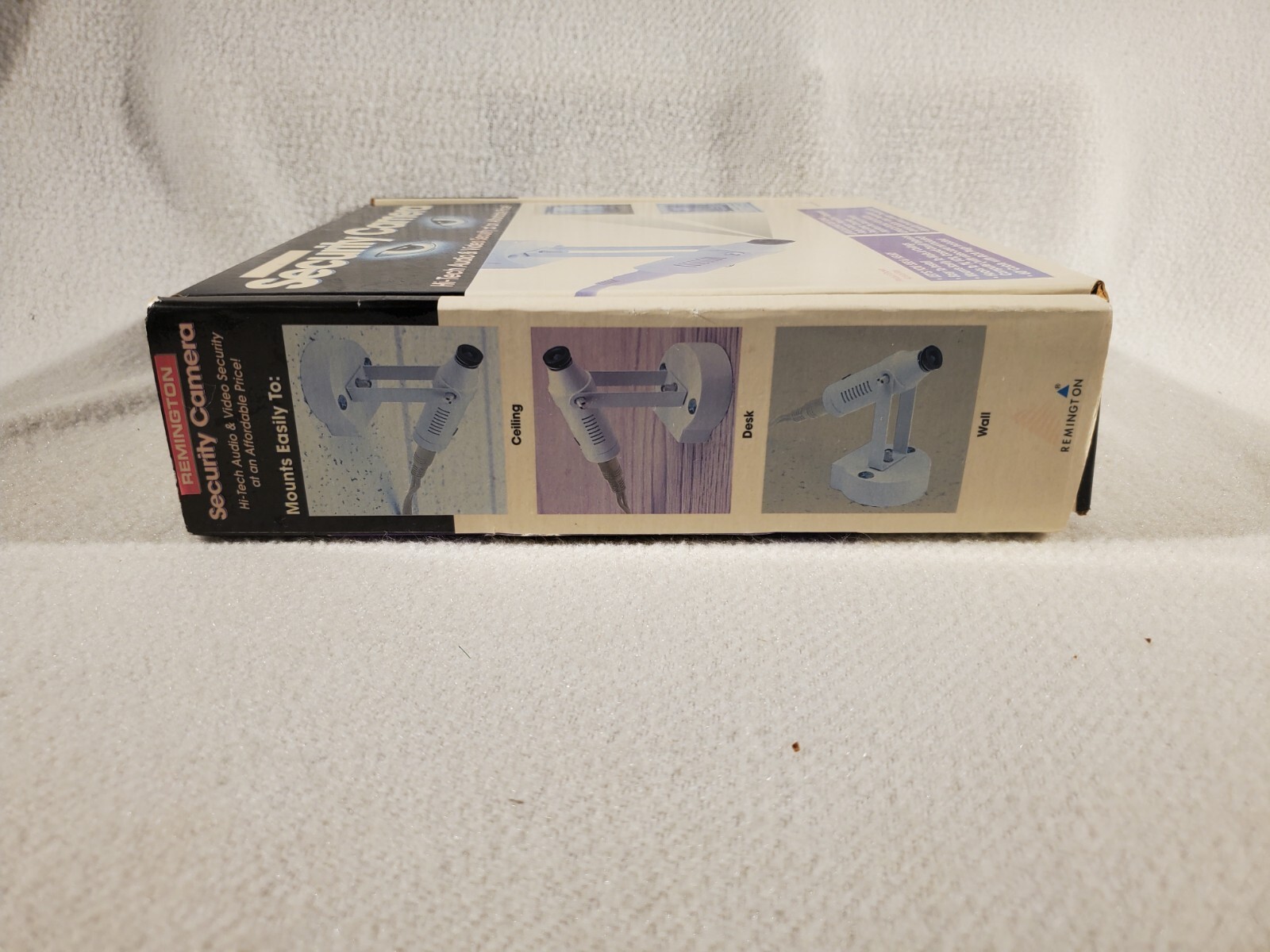 REMINGTON WEATHERPROOF CAMERA AUDIO/VIDEO SECURITY SYSTEM - MODEL 00827