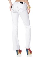Arizona Jeans Bootcut Kurz-Gr.18,19,20,22 NEU Damen Samba Hose Weiß Stretch L30