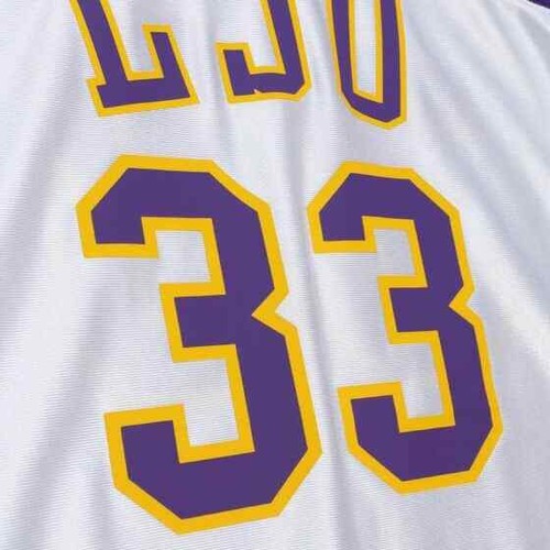 LSU Tigers Shaquille O'Neal #33 Mitchell & Ness White 1990 NCAA Authentic Jersey - Picture 6 of 7