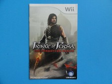 NINTENDO WII PRINCE OF PERSIA INSTRUCTION MANUAL *NO GAME DISC*