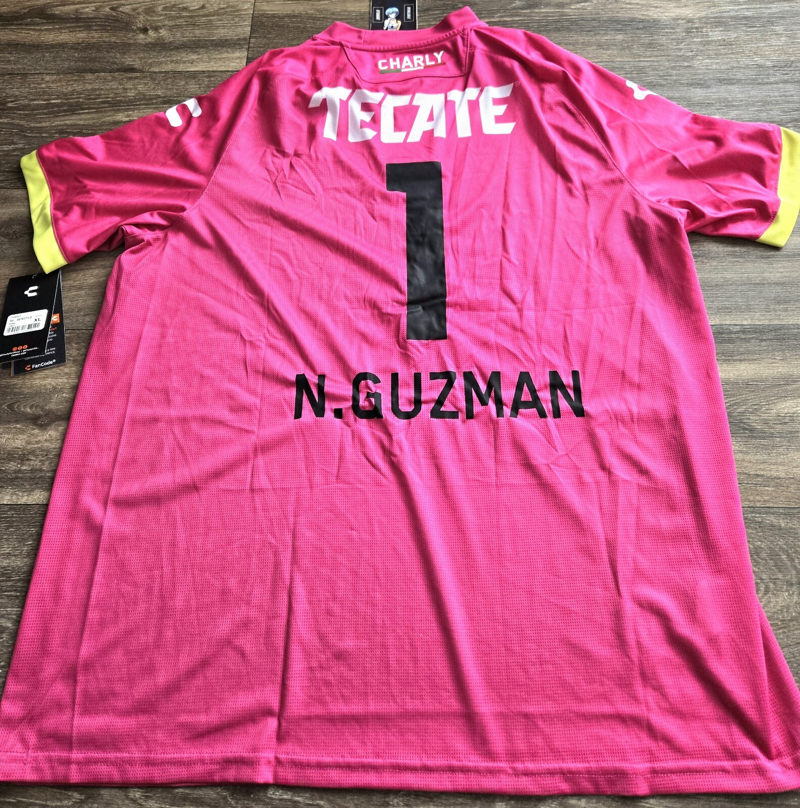 NWT Charly Liga MX MLS 2021 All-Star Game GK Nahuel Guzman Futbol Jersey Sz XL