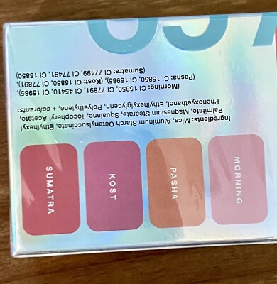 Toy factory Sunset Payoff Shades Powder Blush Palette W/Built In Mirror!NIB