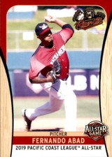 2019 Pacific Coast League All-Stars #2 Fernando Abad Dominican Republic DR Card