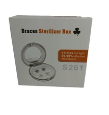 UV Retainer Cleaning Case Orthodontic Dental Case Sterilizer UVC Disinfectant