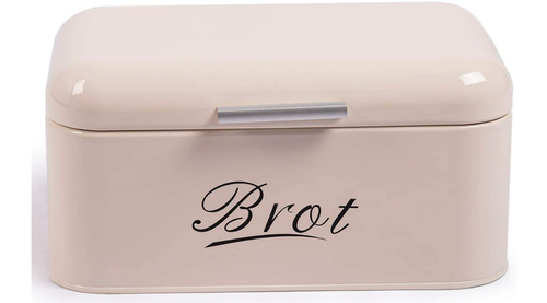 Theo&cleo Brotkasten,Brotkasten mit Deckel, Knäckebrot-Metallbox zum Aufbewahren - Bild 1 von 51