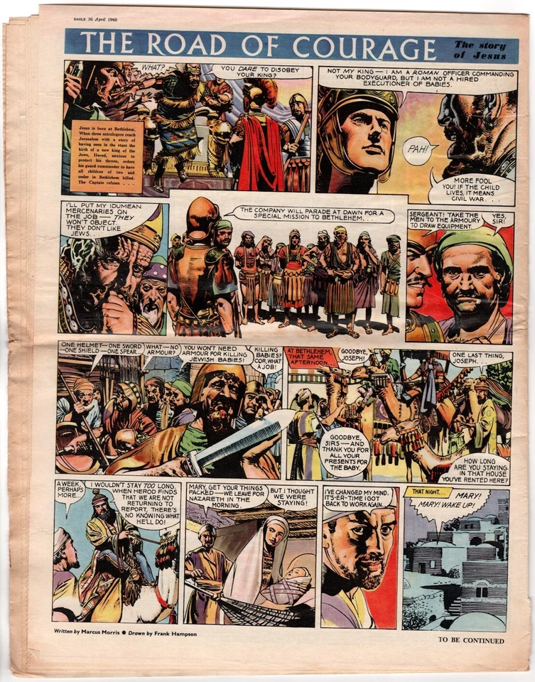 Eagle vol 11 #18, 30th April 1960. VG. Dan Dare, Luck of the Legion. - Image 2 of 2