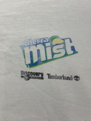 90’s Sierra Mist Shirt Discover Adventures In Refreshment XL Timberland Compass - Picture 12 of 22