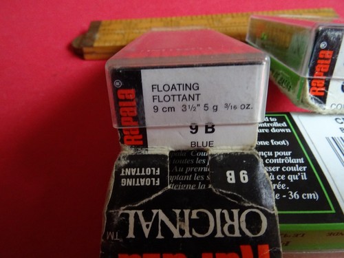3X VERY GOOD VINTAGE RAPALA FISHING LURES (IN RELATED BOXES) COUNTDOWN +FLOATING - Picture 8 of 9