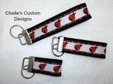 Lady bug Key chain key fob 3 sizes to choose from-makes a great gift-CHELLE