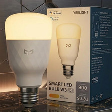 Smart Light Bulbs, Warm White Dimmable LED Light Bulb 60W Equivalent, 900LM, E26